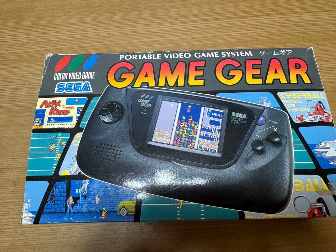 SEGA ゲームギア 本体・カセット セット 動作未確認