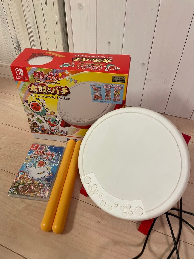 Switch 太鼓の達人 太鼓とバチ ソフト セット