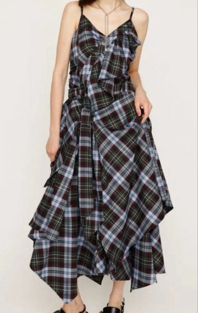 美品！SLY ASYMMETRY HEM CAMI ロングワンピース