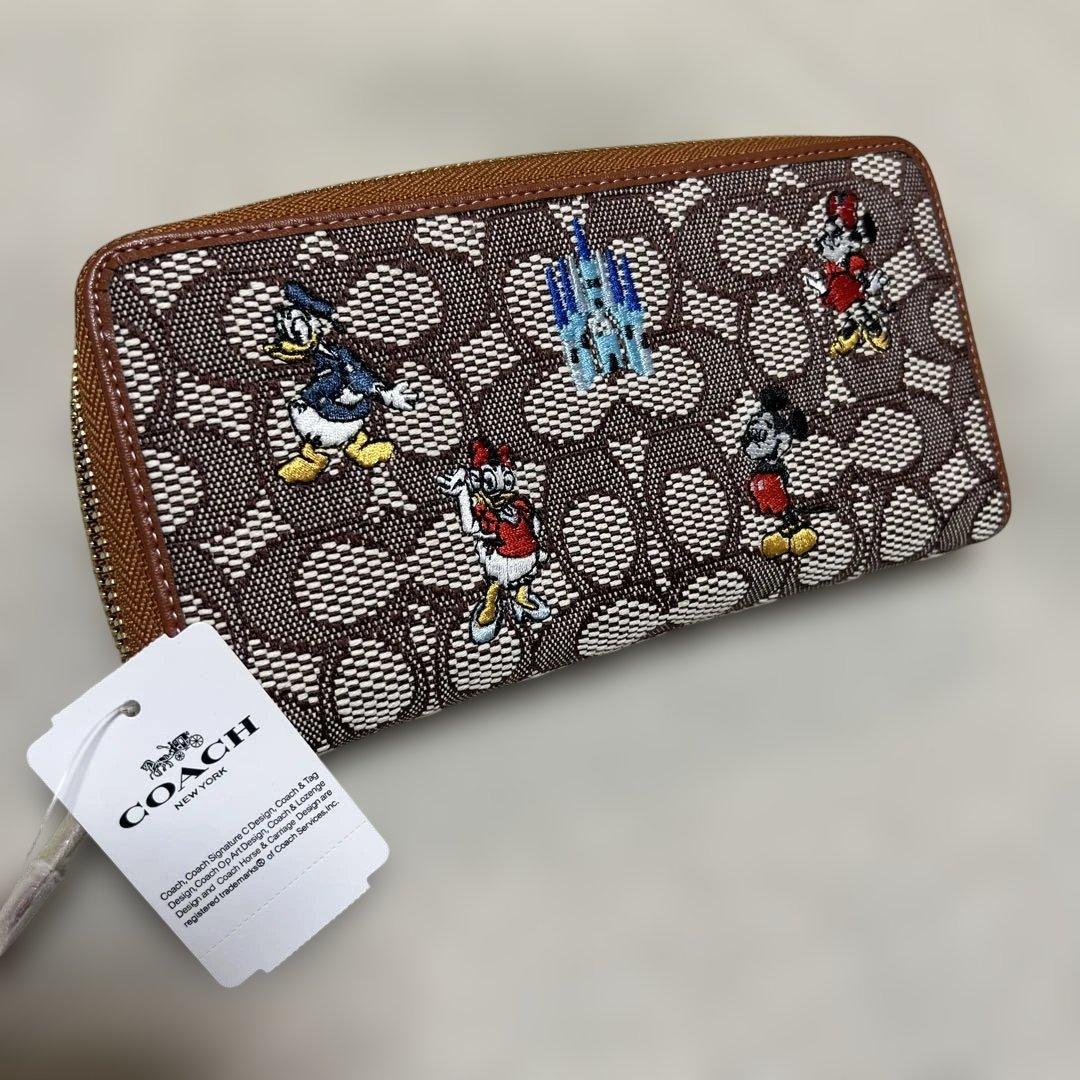 【美品】COACH ディズニー　長財布