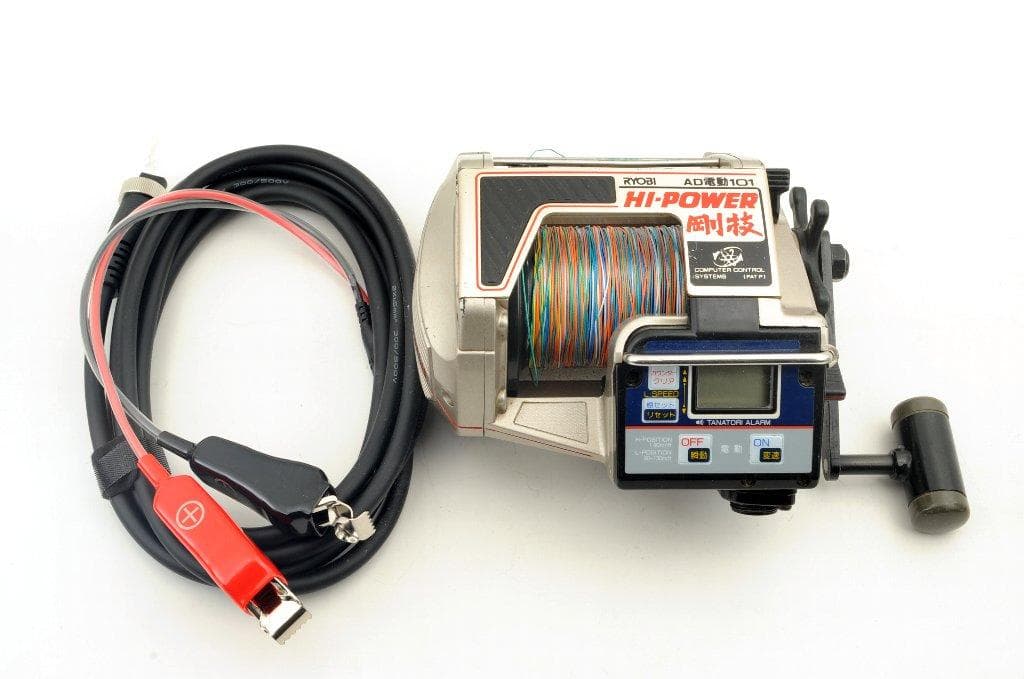 RYOBI AD電動 101 HI-POWER 剛技 リョービ 電動リール動作品