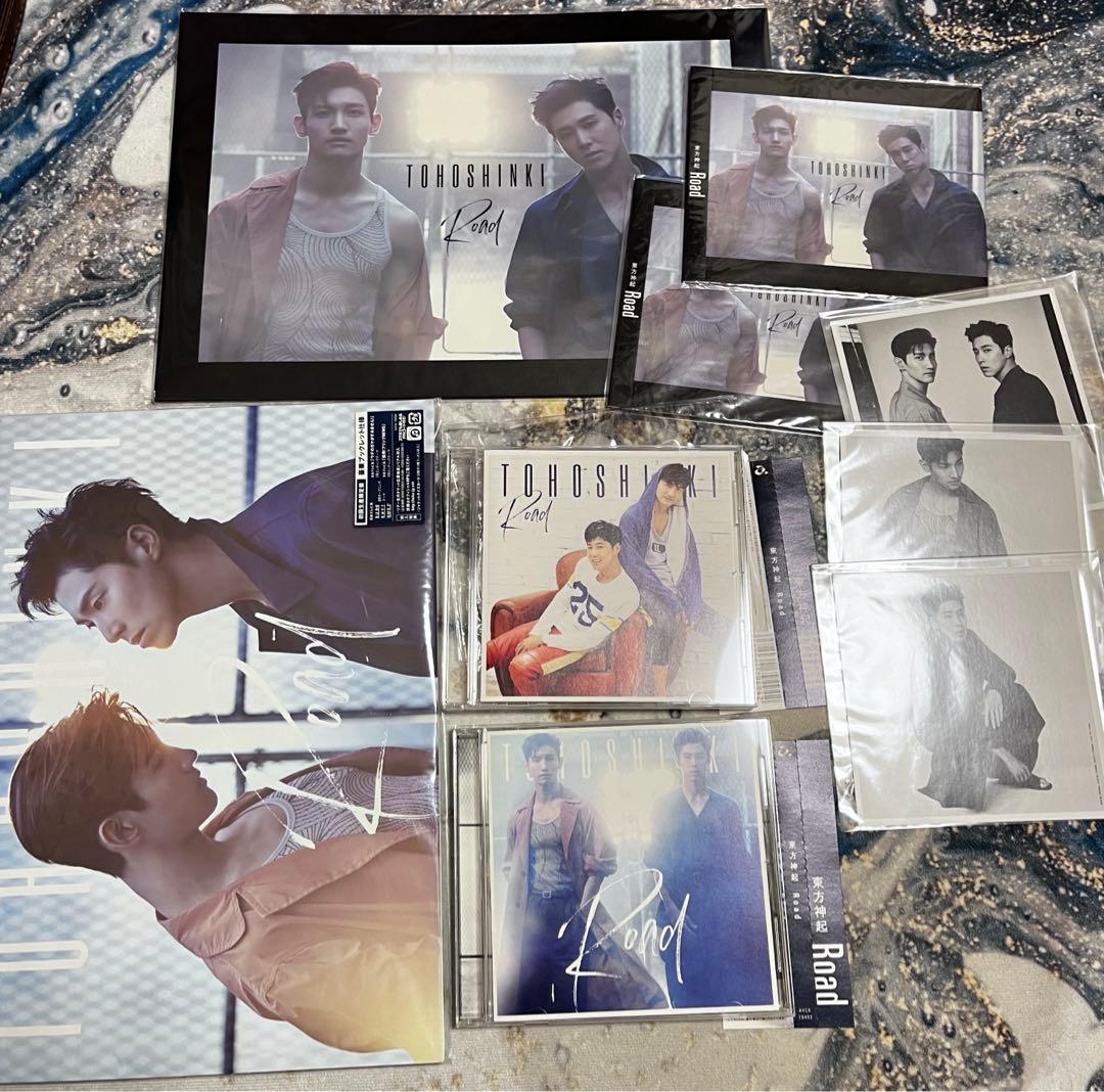 Road 東方神起 TVXQ CDアルバム ジャケカ