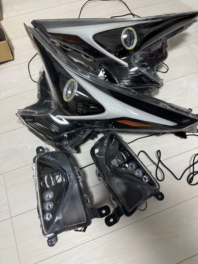 専用品　50プリウス　加工ヘッドライトフォグランプ