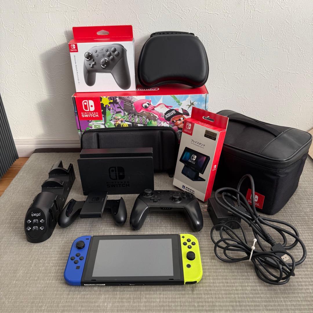 【動作確認済】 nintendo switch 本体 一式 周辺機器