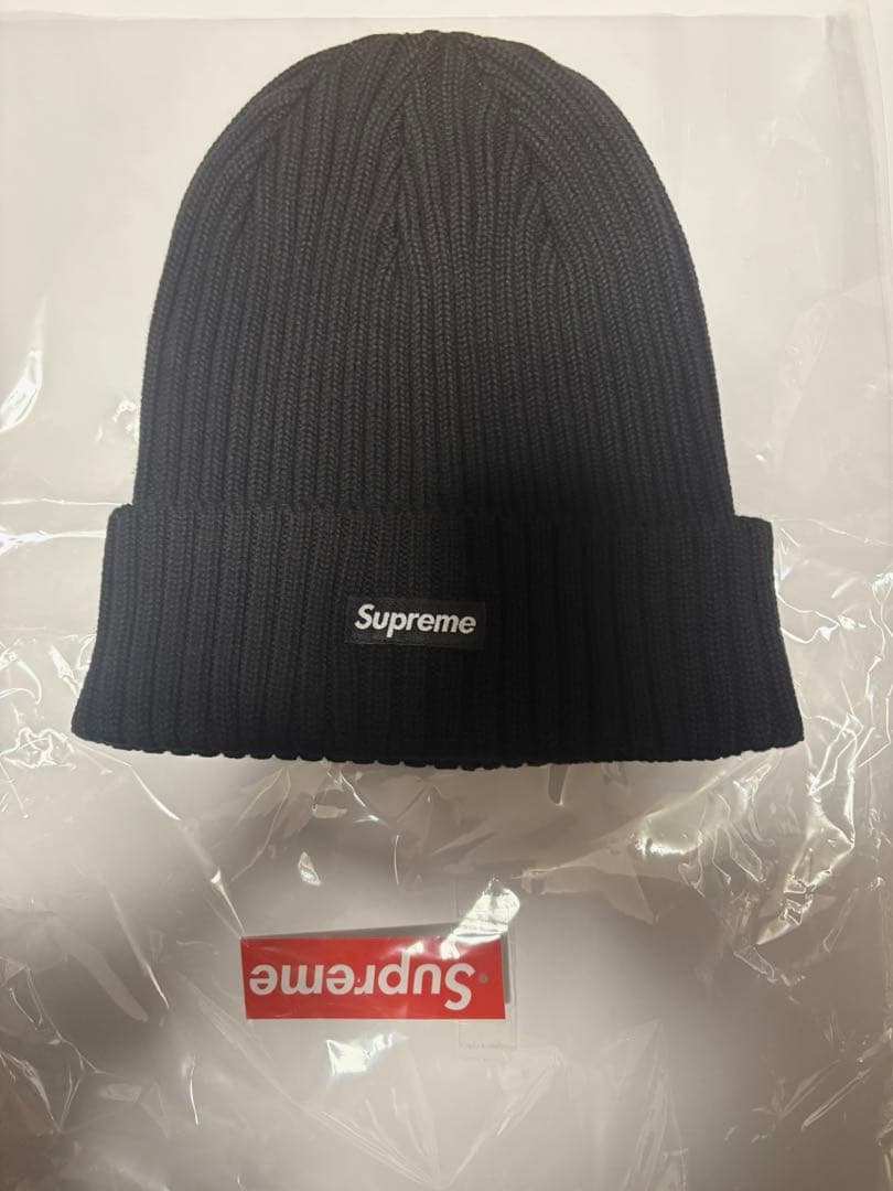 新品未使用　Supreme Overdyed Beanie 黒