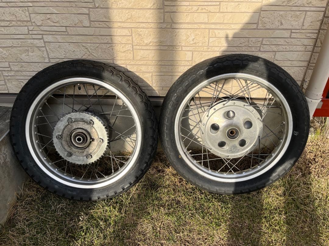 SR400 1JR 前後ホイール 2本セット