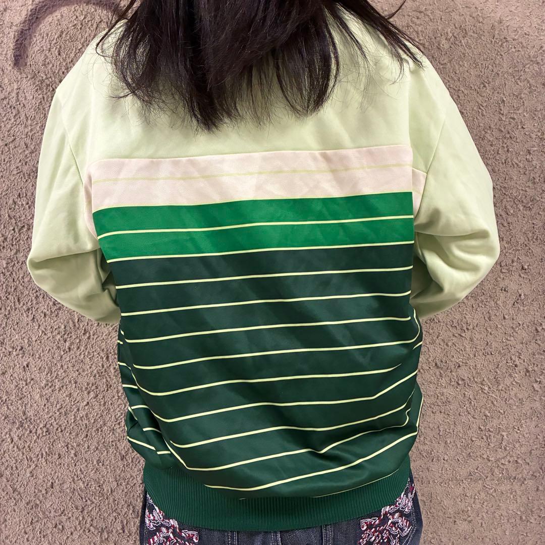 90s⭐︎adidas 万国旗タグ トラックジャケット 希少2XO 刺繍ボーダー