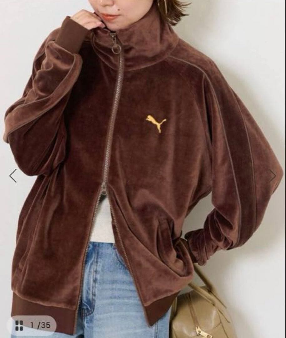 別注【PUMA / プーマ】T7JKT ブラウン