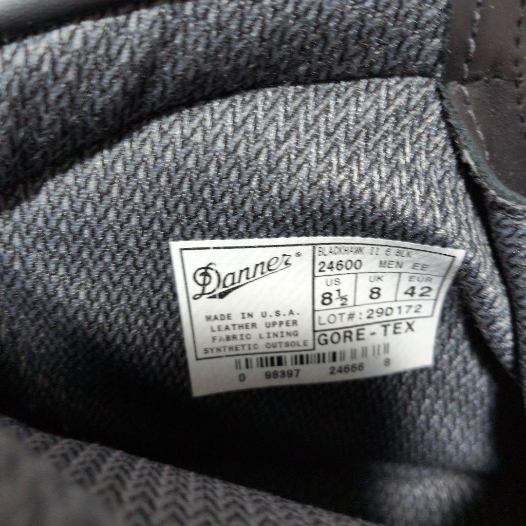 靴 Danner BLACKHAWK II 6 BLK 8-1/2 EE