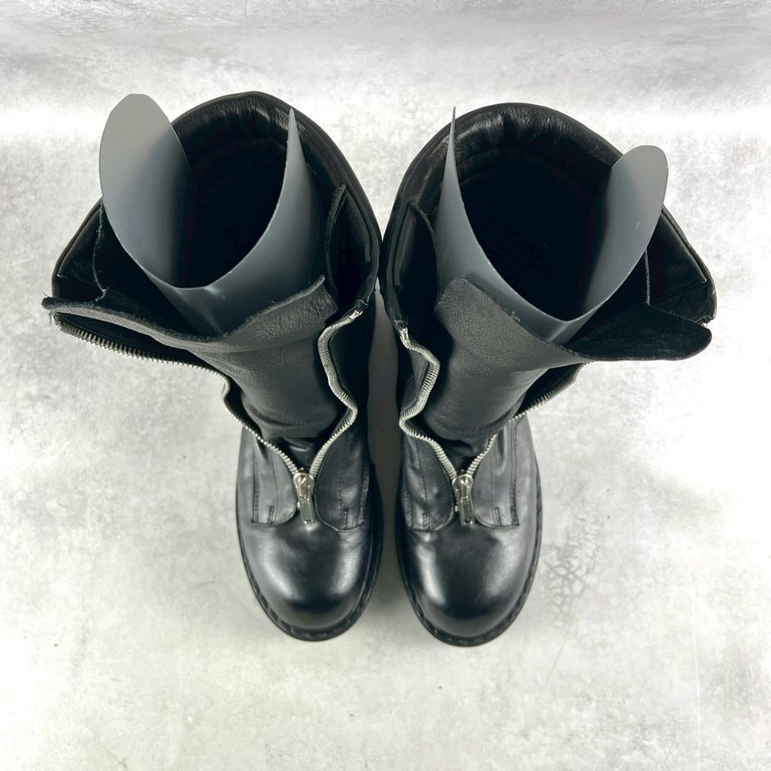 希少　リックオウエンス　バスケットクリーパー　センタージップ　ブーツ　黒ブラック