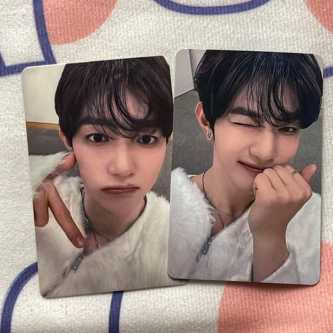 ZB1 負け 勝ち B賞 あっち向いてホイ ジャンハオ トレカ2枚