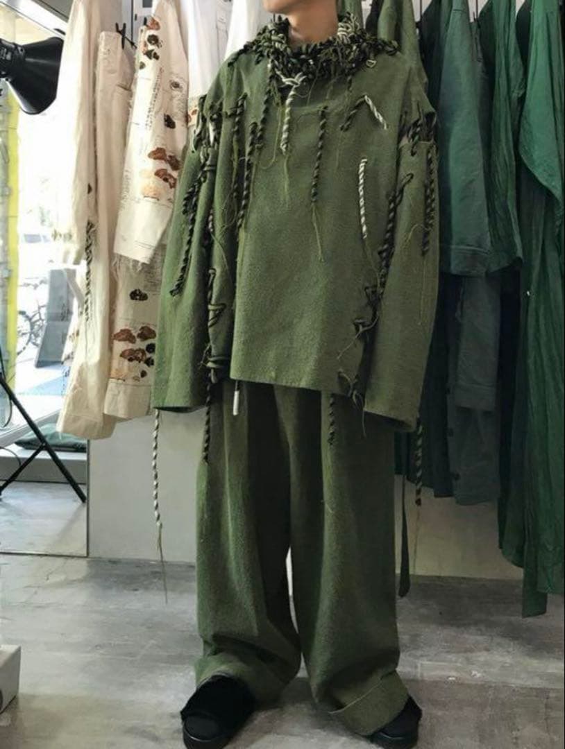 amachi. 19ss バギーパンツ