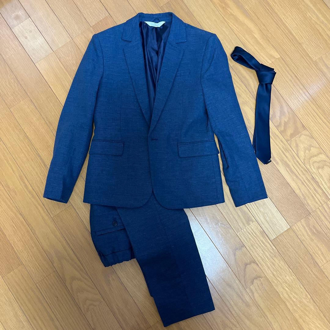 紳士服　H &M ネイビースーツ　150 3点セット