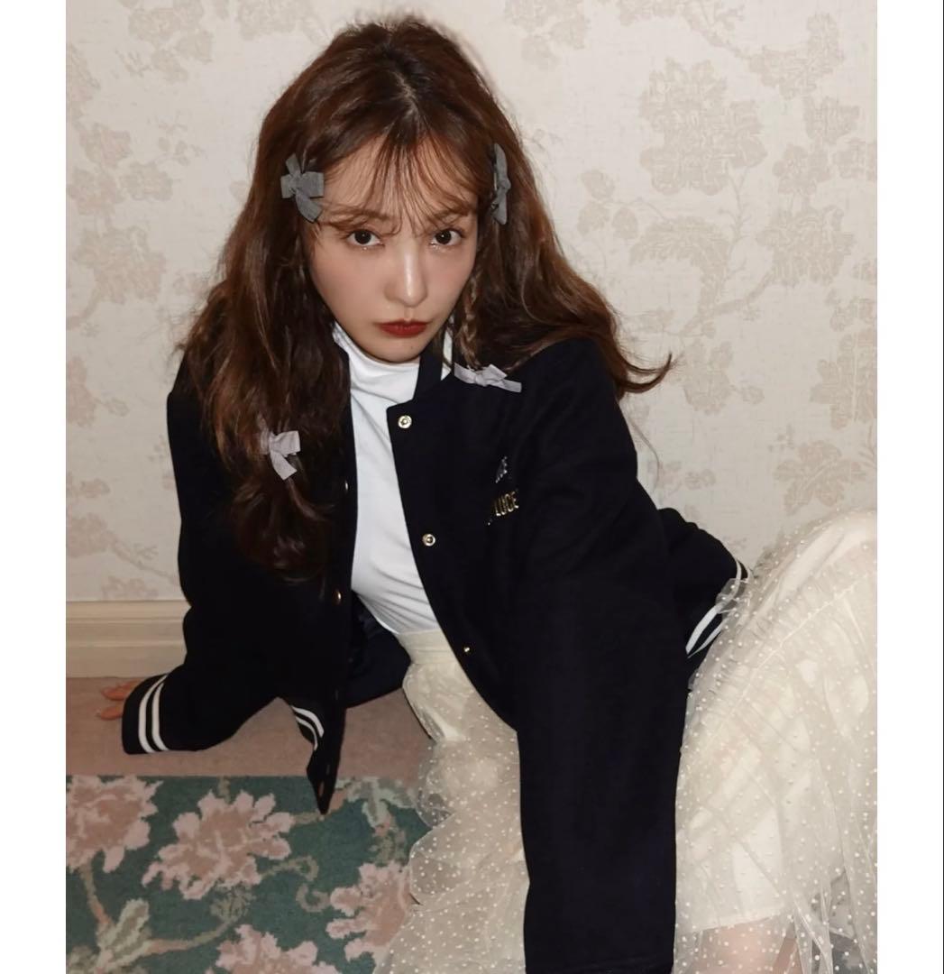 ジャケット・アウター ROSY WOOL STADIUM JACKET