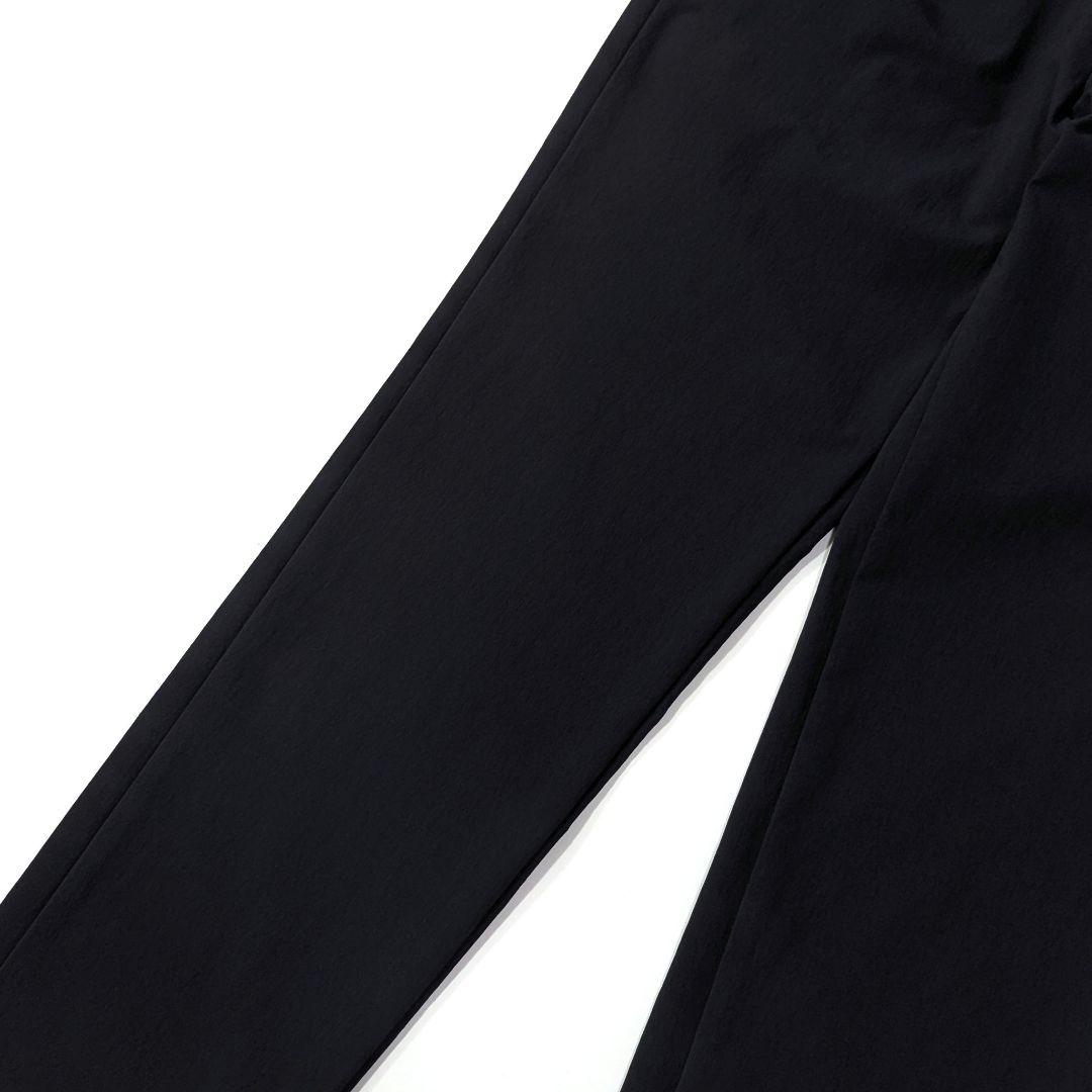 未使用級★BY 360 MASTER　1プリーツ　テーパードイージーパンツ　黒