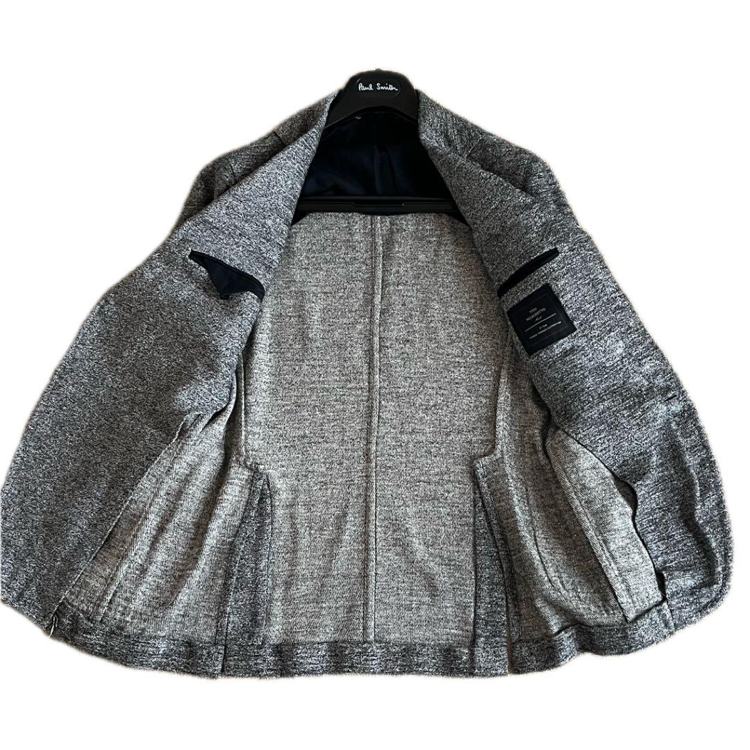 TITO ALLEGRETTO 灰色 ジャケット メランジ ウールコットン M