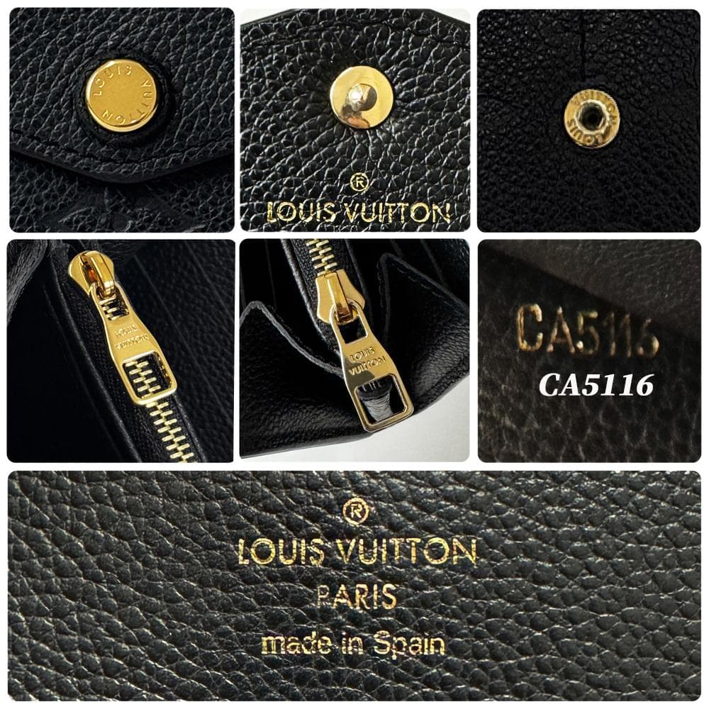 極美品 ルイヴィトン アンプラント ポルトフォイユ サラ M61182 箱付き