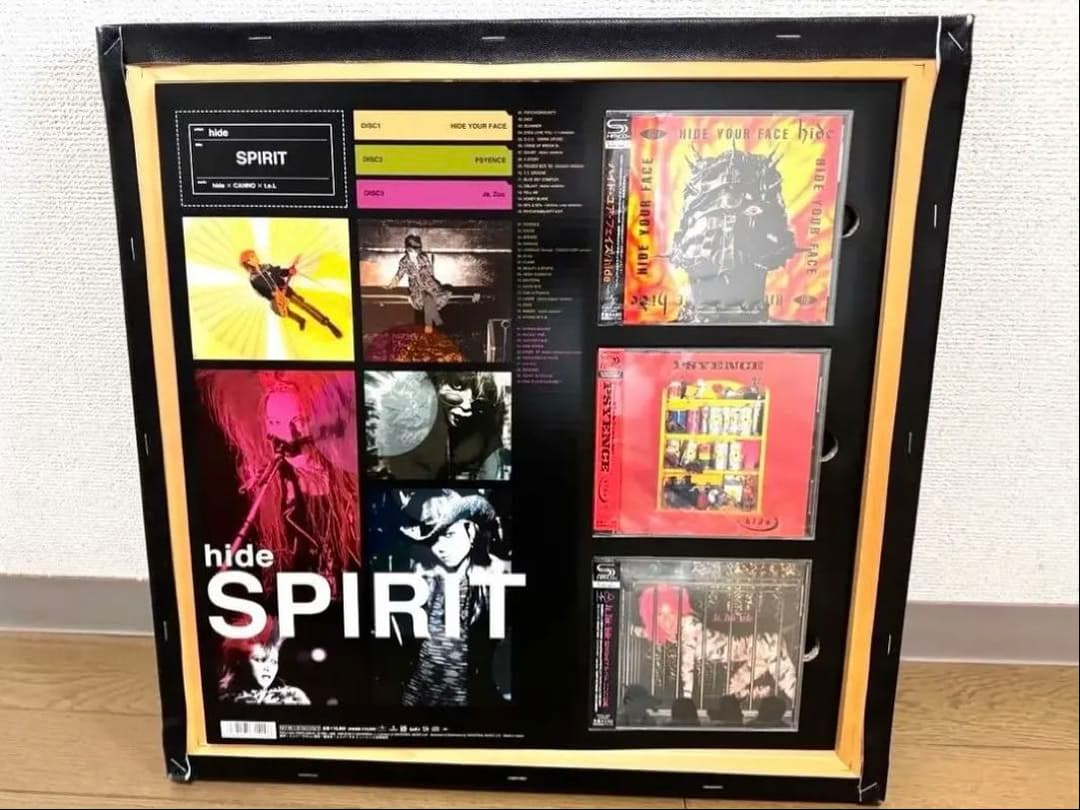 hide キャンバスCD SPIRIT 限定品　CD未開封