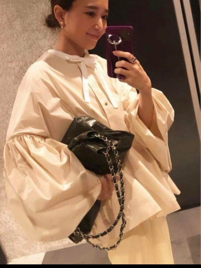 yori ヨリ 2023 撥水タフタバルーンジャケット