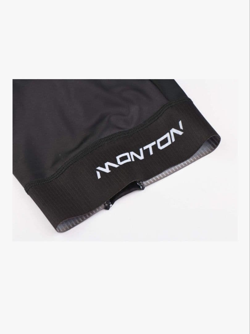 【極美品】Monton/モントン 長袖ワンピース　PROモデル 自転車競技用 L