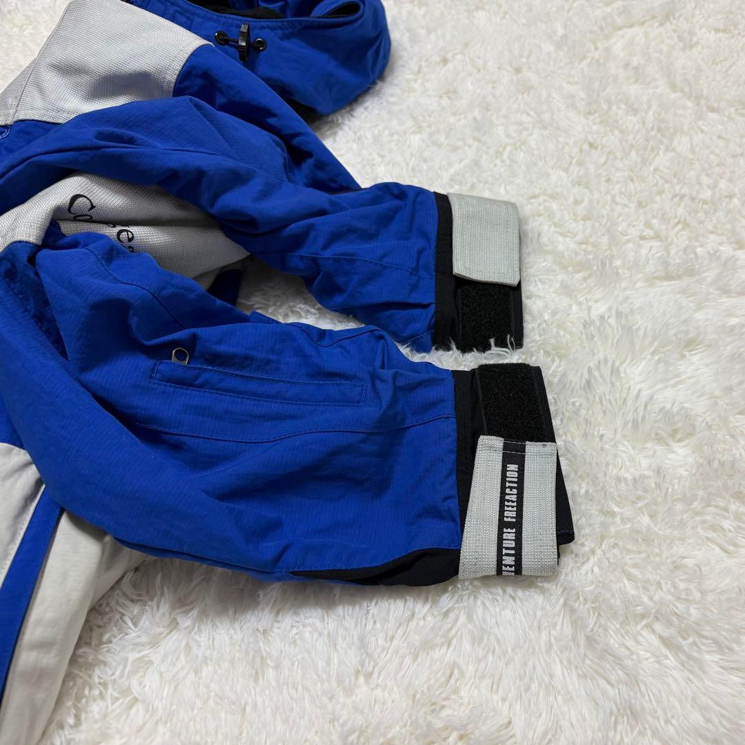 PHENIX スキーウェア上下セット M/L 青灰【E-70】