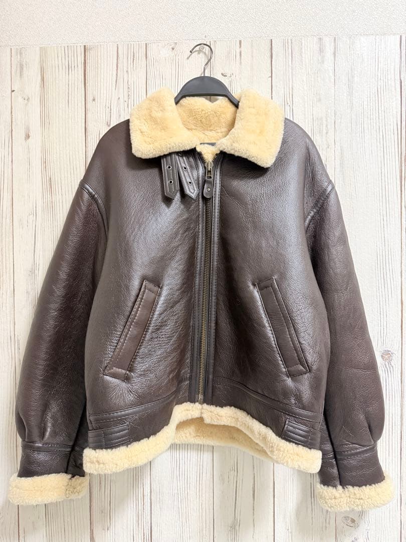 (極上)B-3ムートンジャケット