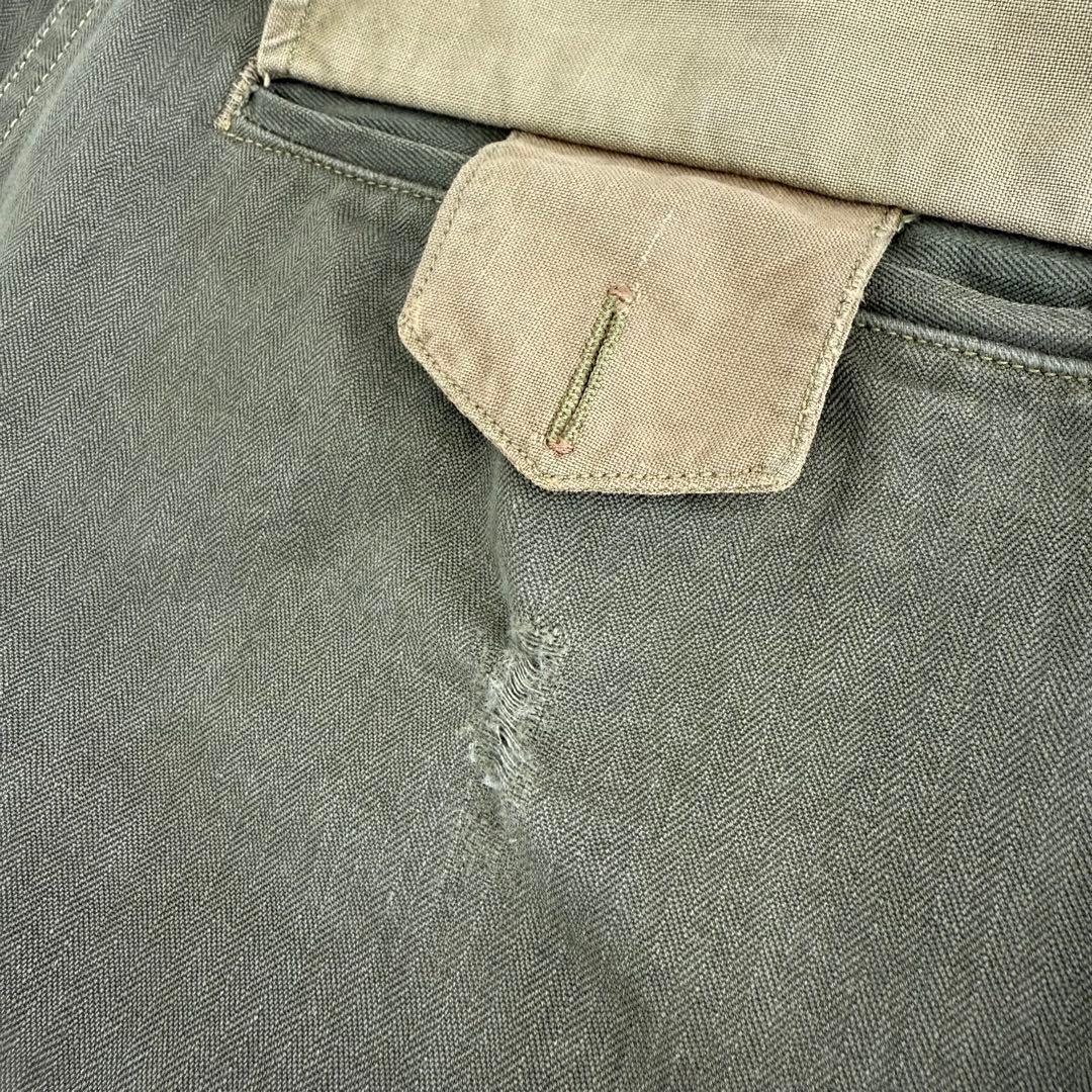 60sフランス軍 M-47 カーゴパンツ 後期 HBT ミリタリーパンツ