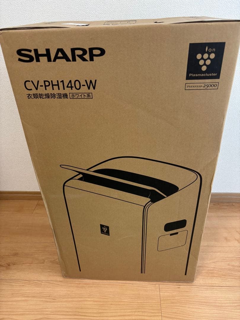 SHARP CV-PH140-W プラズマクラスター除湿機