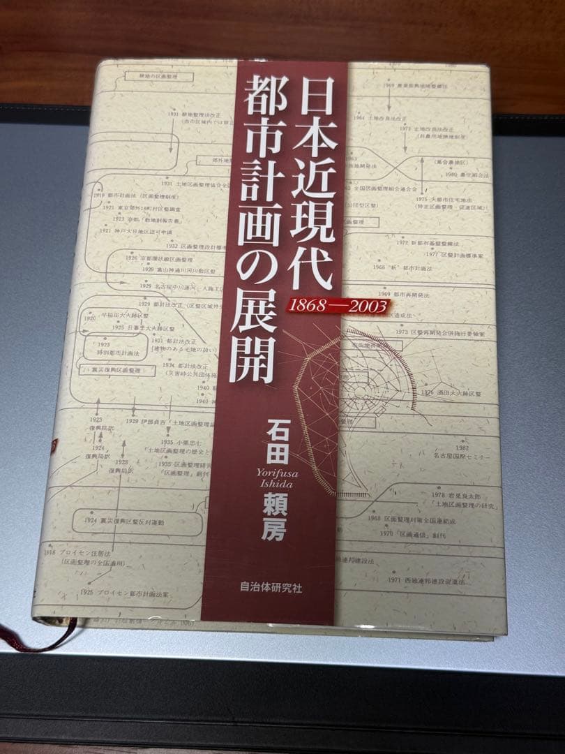 『日本近現代都市計画の展開 1868-2003』 石田頼房 自治体研究社