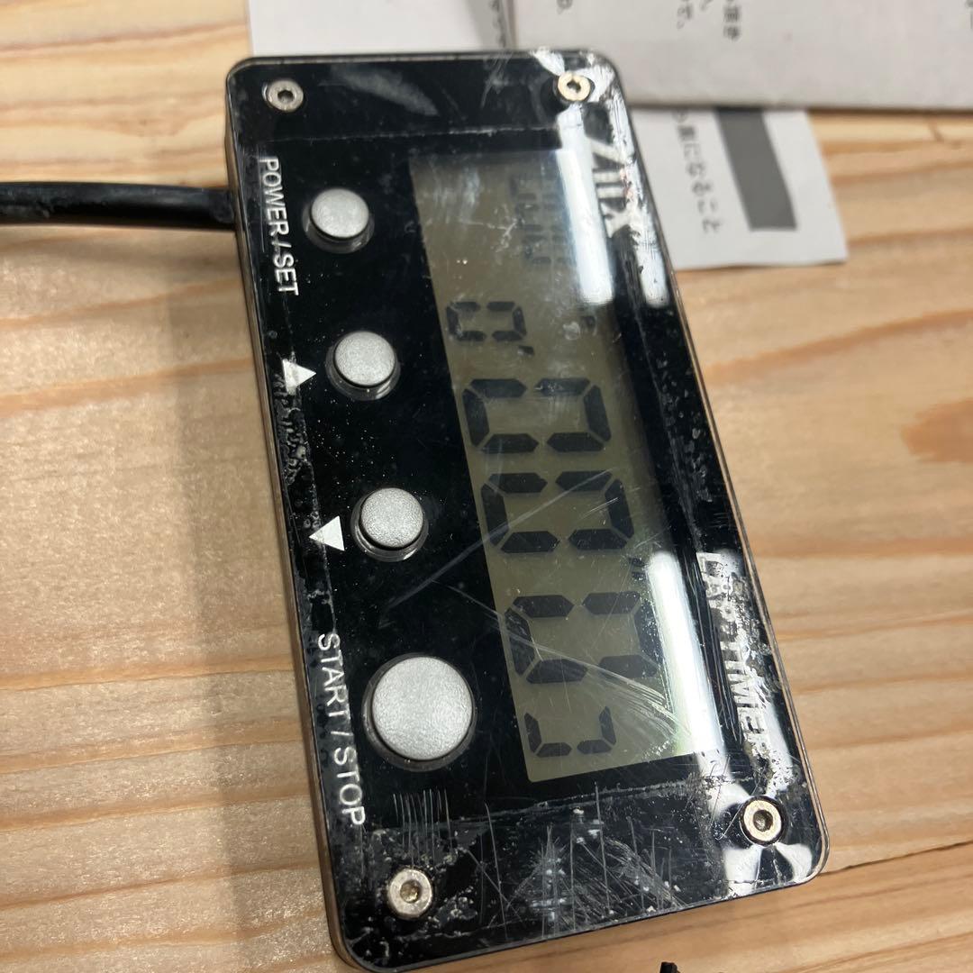 【KJ】ZIIX ラップタイマー　クレバーライト　中古