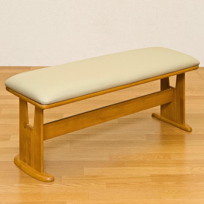 ダイニング ベンチ BENSON / 新品未使用（ライトブラウン）