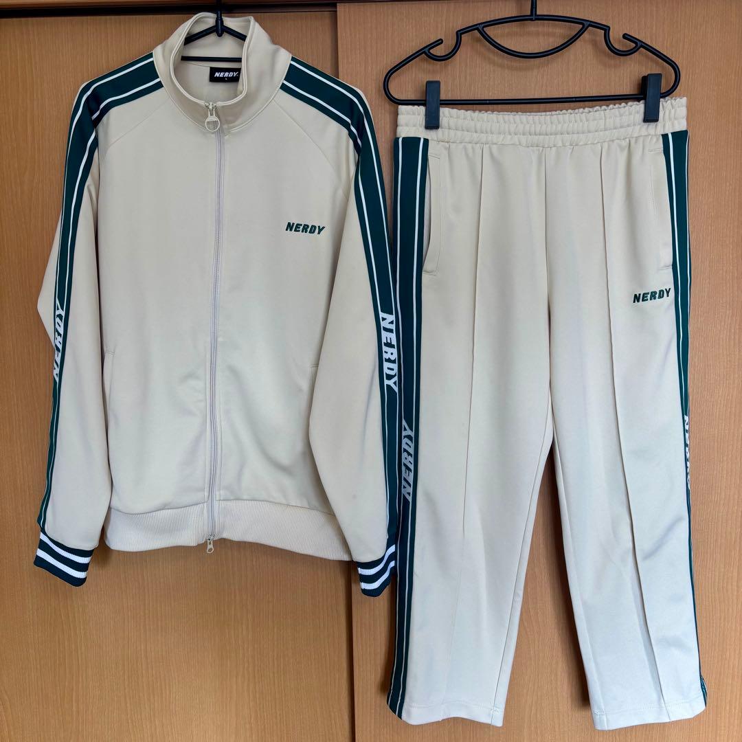 NERDY ジャージ セットアップ L クリーム グリーン BTS ノルディ