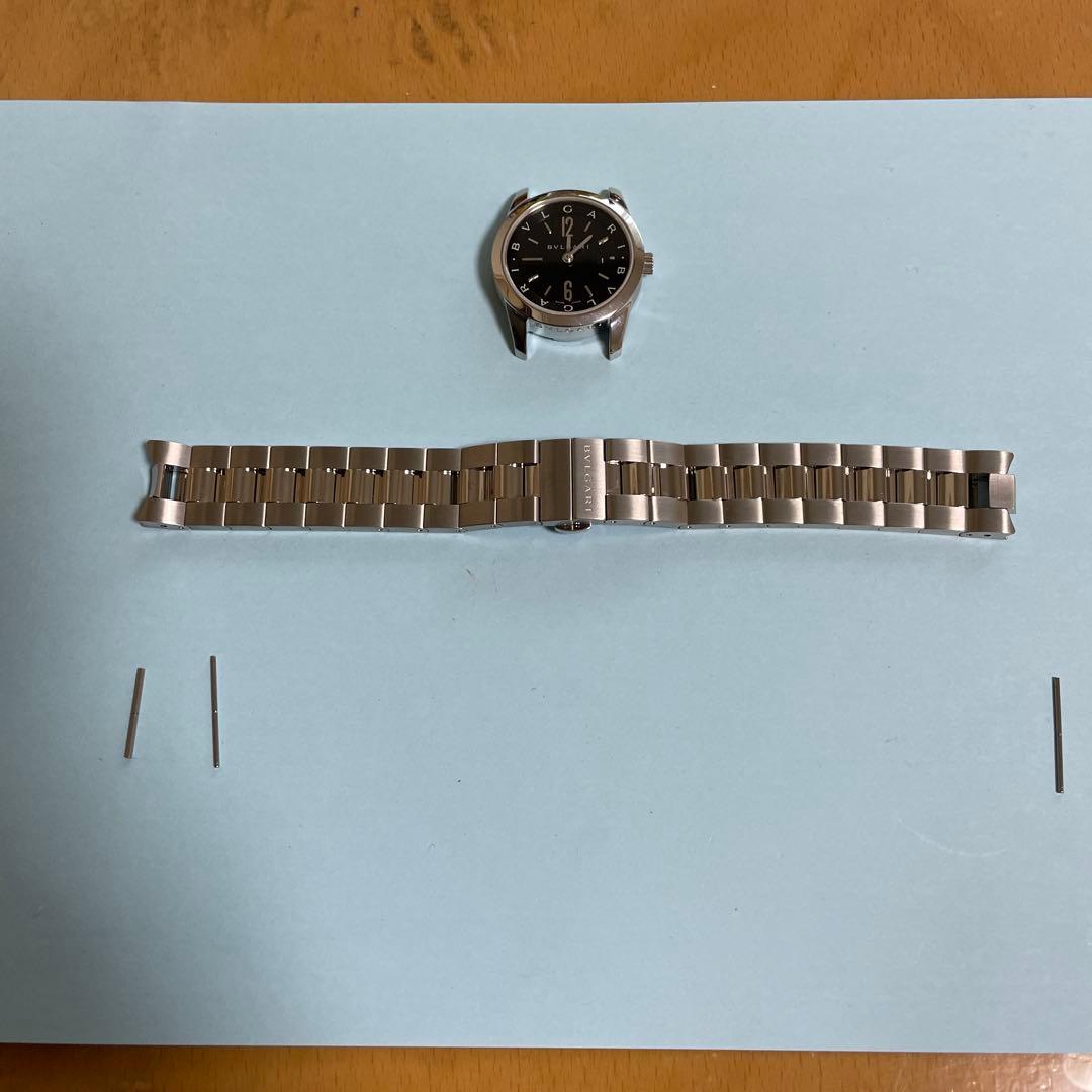 最値下げしましたブルガリソロテンポ時計バンド
