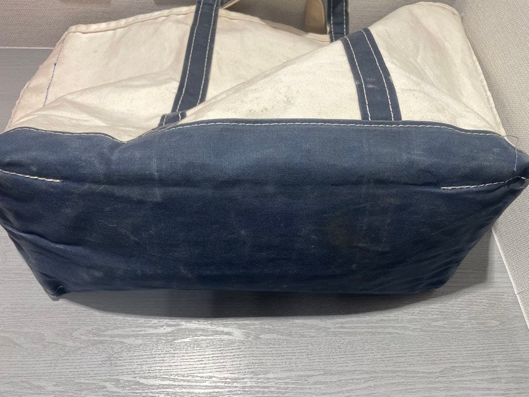 最終額_L.L.Beanビーントート80sフェード黒ネイビー