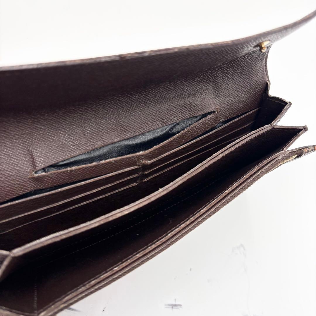 LOUIS VUITTON ポルトフォイユ アコルディオン チェーン　長財布