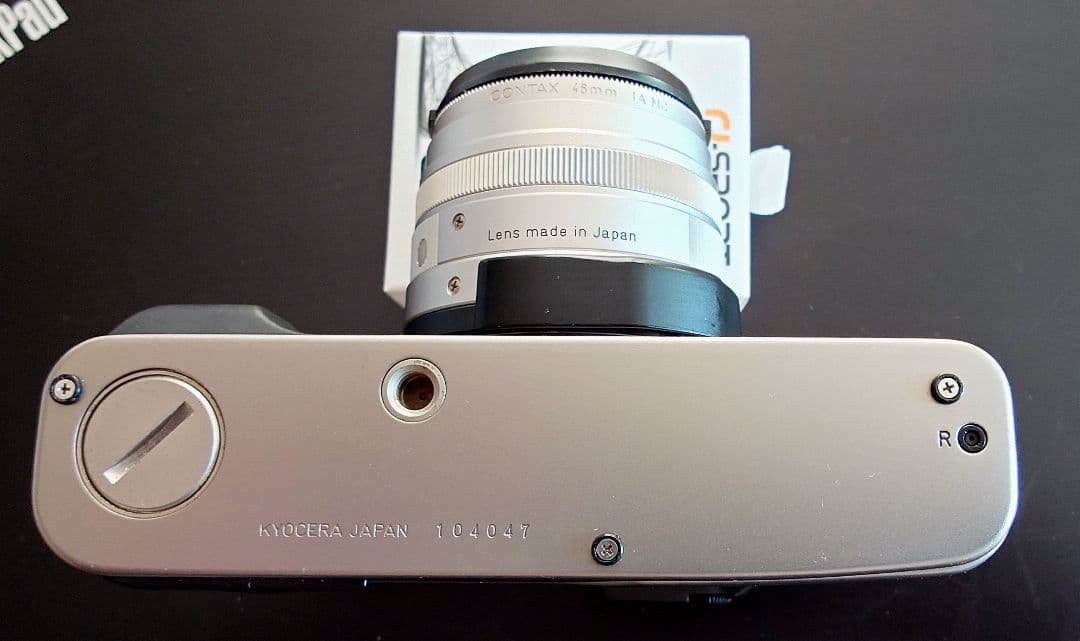 CONTAX G1、レンズ3本、フラッシュライトのセット