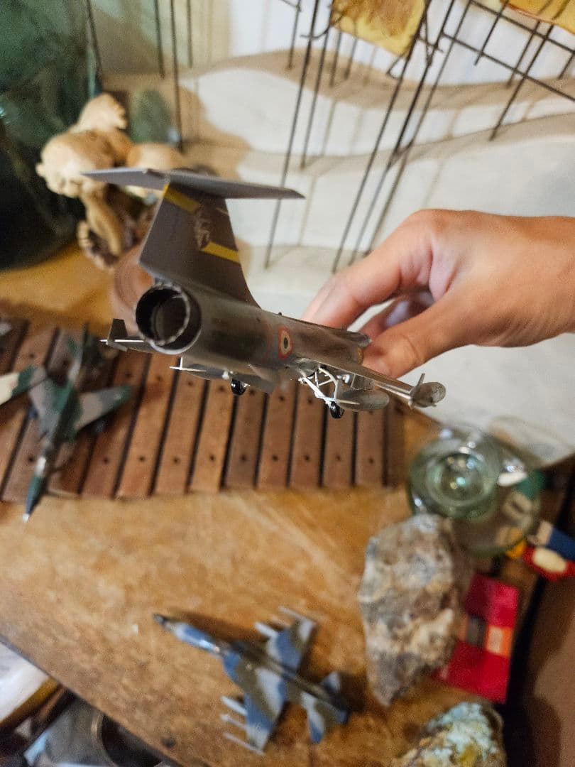 専用　飛行機　模型　プラモ　ソ連　米軍　サンダーチーフ　スターファイター