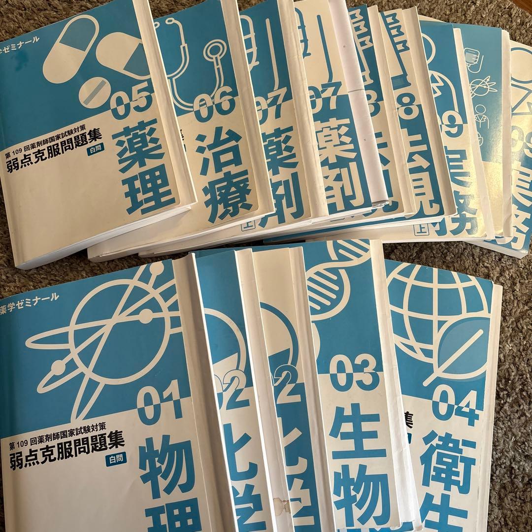 第109回薬剤師国家試験対策　白問