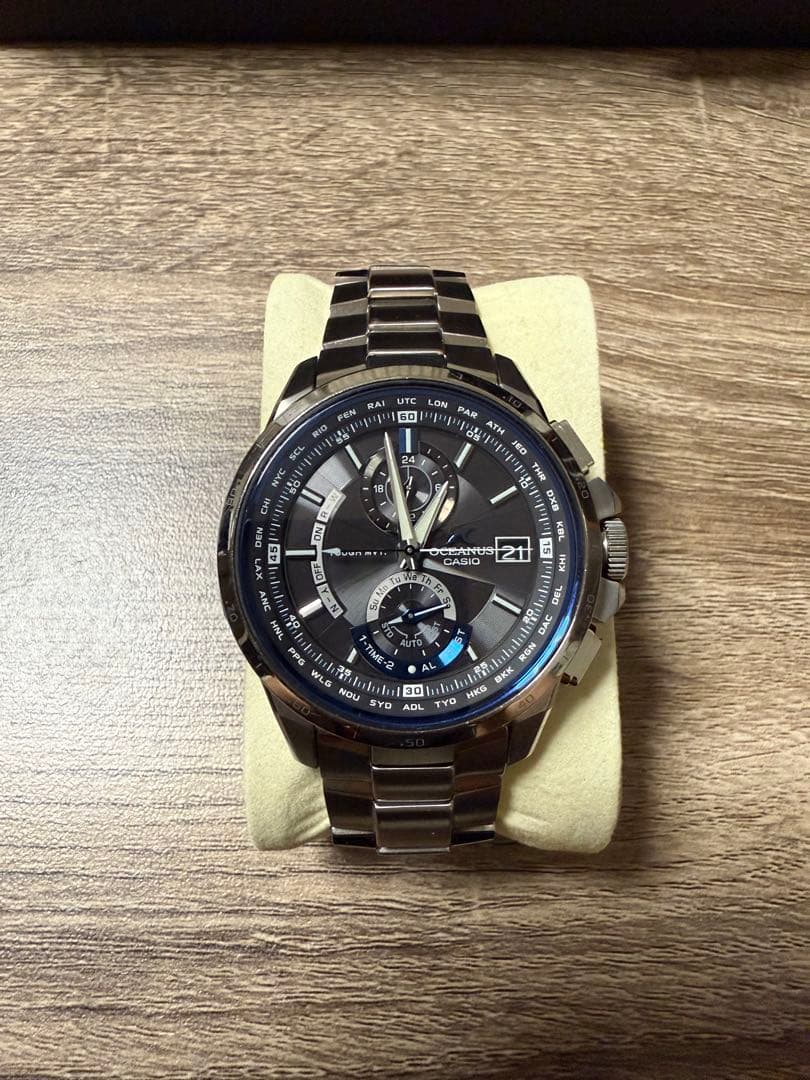 カシオ電波ソーラー腕時計OCEANUS OCW-T1000