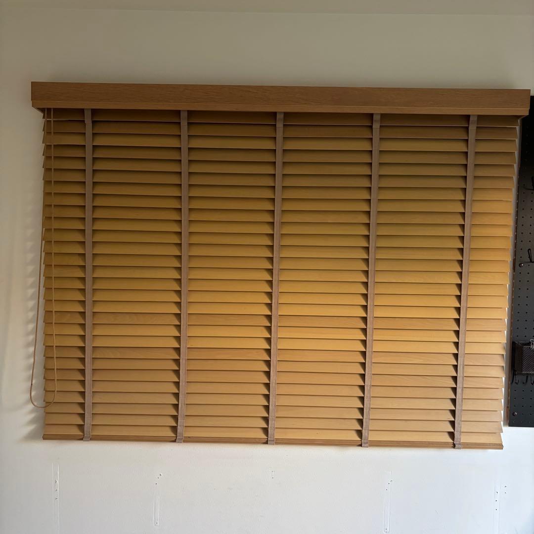 ChiChiPappaタチカワ　ウッドブラインド　1750x 300