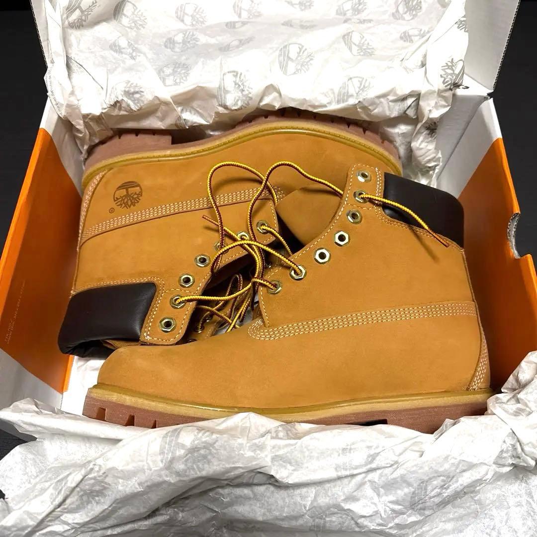 Timberland 6インチ プレミアム ウォータープルーフ ブーツ 26cm