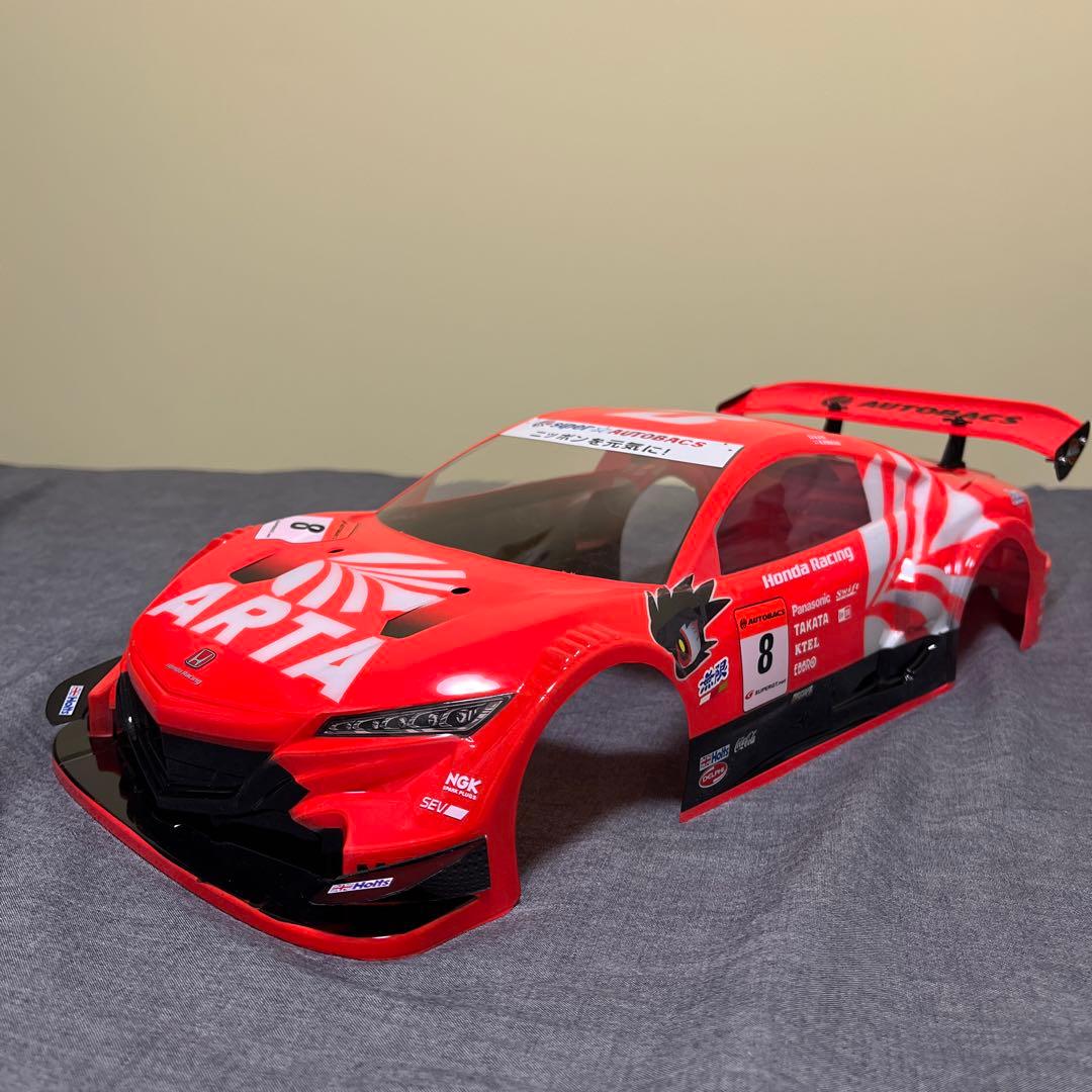 タミヤ ラジコン　1/10 レイブリックNSX改　ARTA 風　NSX ボディー