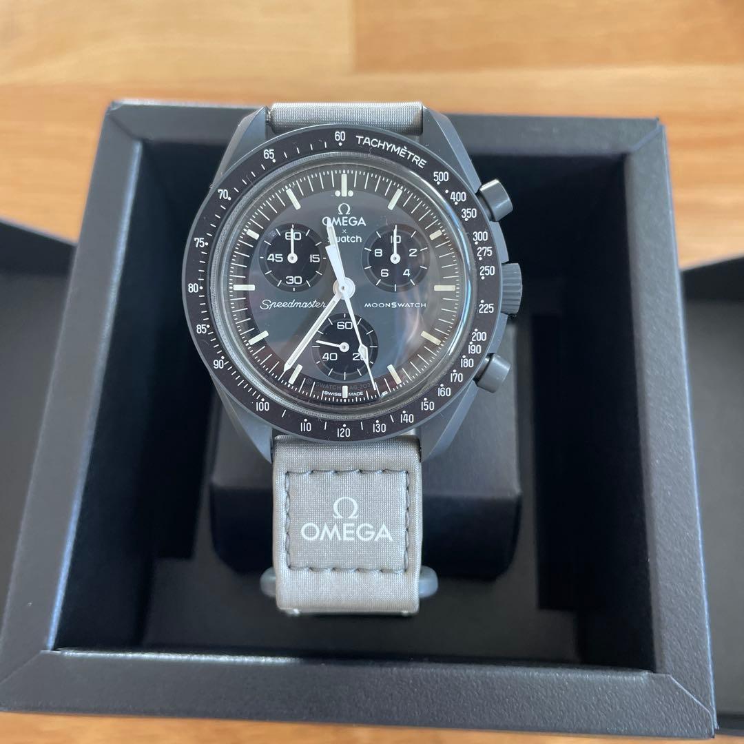 swatch オメガコラボ　マーキュリー