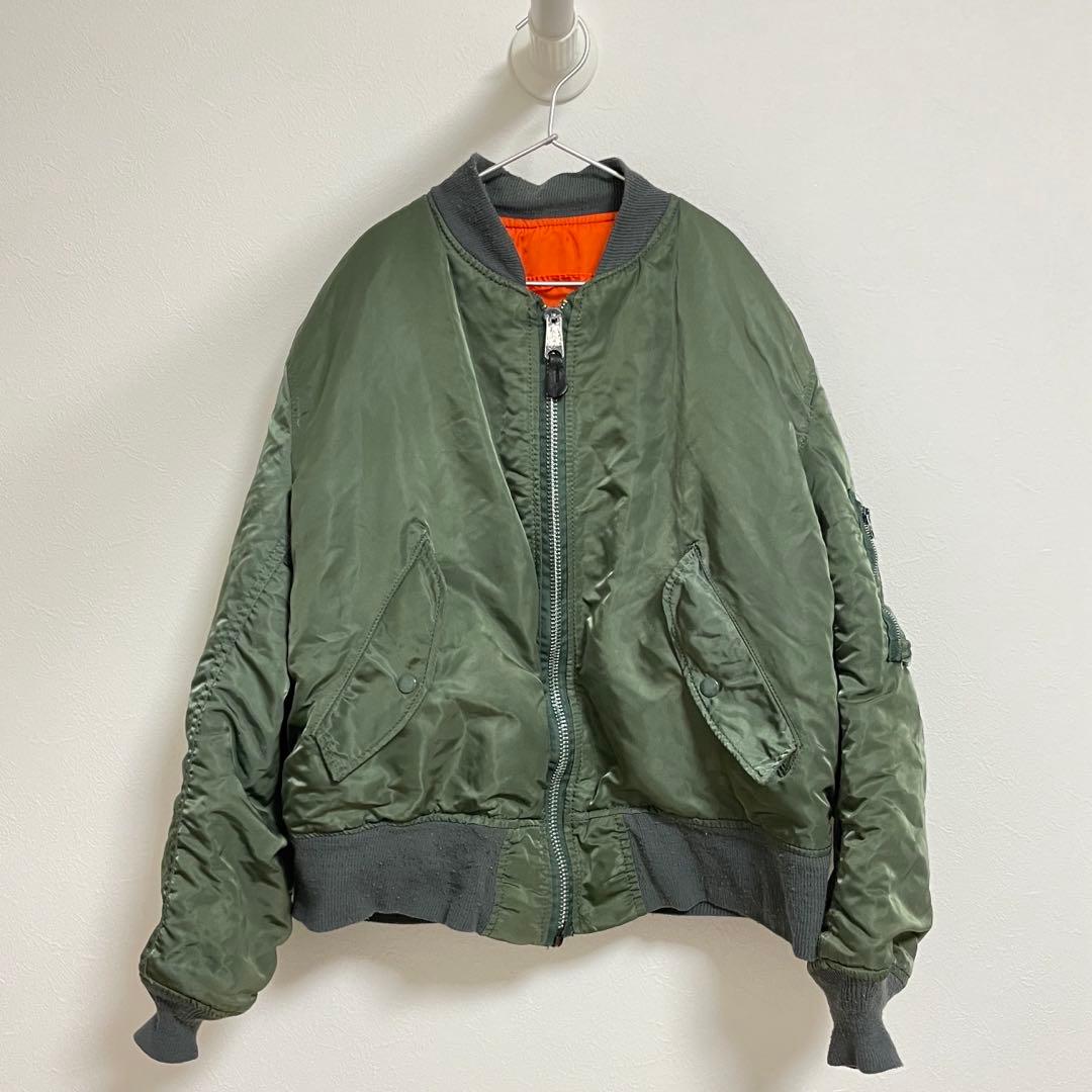 アルファインダストリーズ ma-1 フライトジャケット USA製