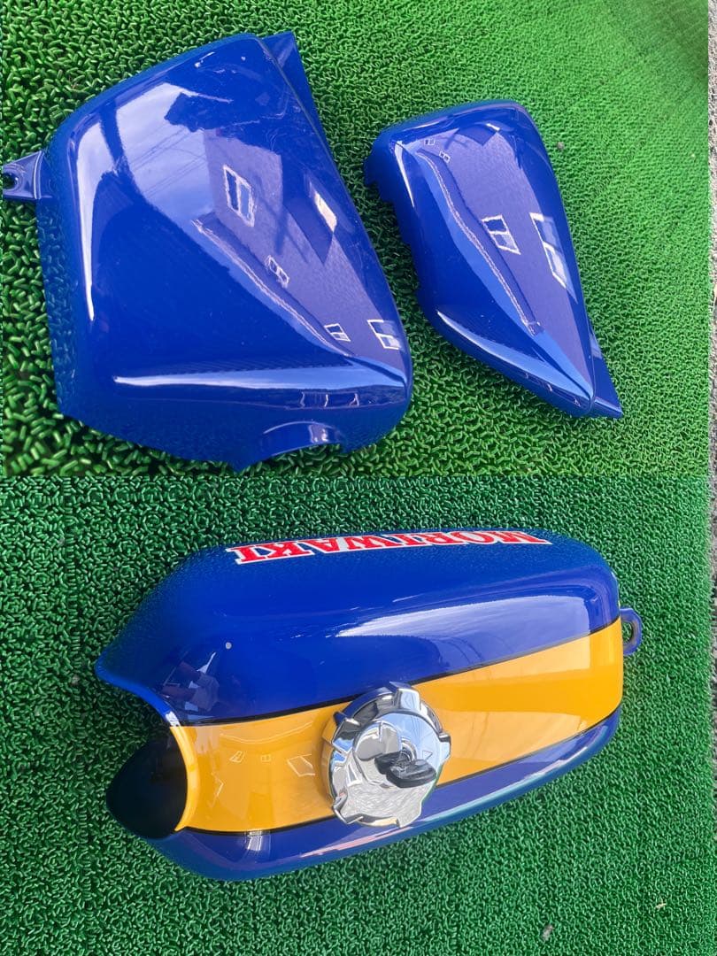 エイプ50 タンク サイドカバー