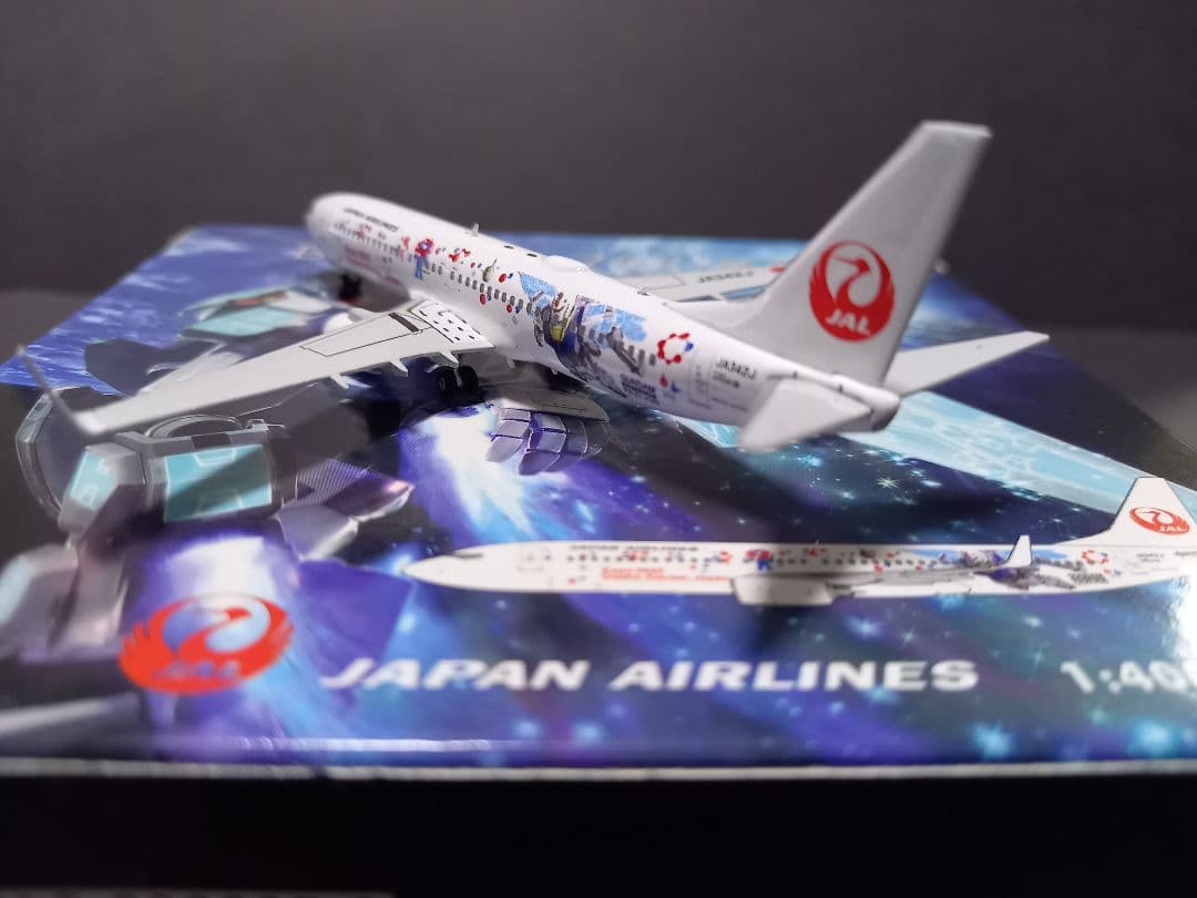 phoenix 1/400 JAL B737-846 JA342J ガンダム