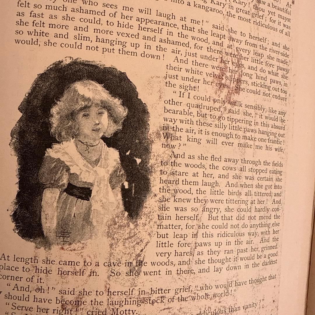 稀少1882年アンティーク美しい絵本クロモリトグラフ洋書ジャンクジャーナル古書