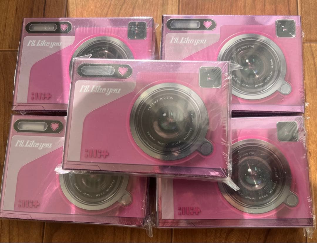 ILLIT アルバム I'LL LIKE YOU GLLIT TO ×5