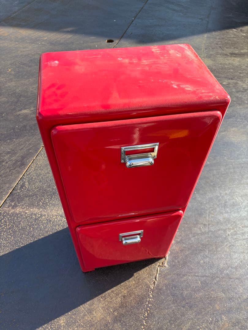 DULTON トラッシュカン ダブル デッカー ゴミ箱 レッド