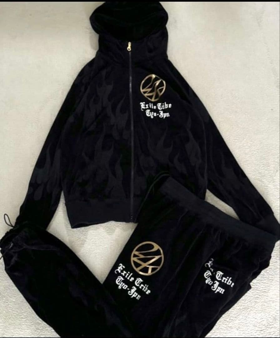 ⭐*️様 未使用級限定✨24karats ファイヤー フレイム　上下 セットアッ